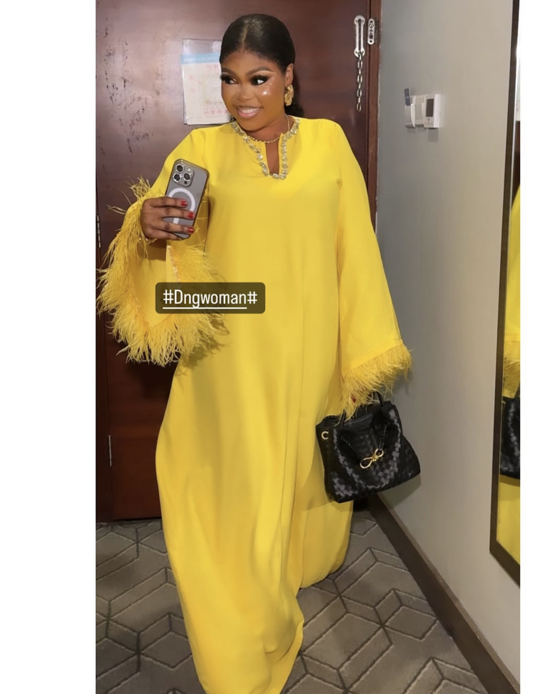 Deluxe stones kaftan  