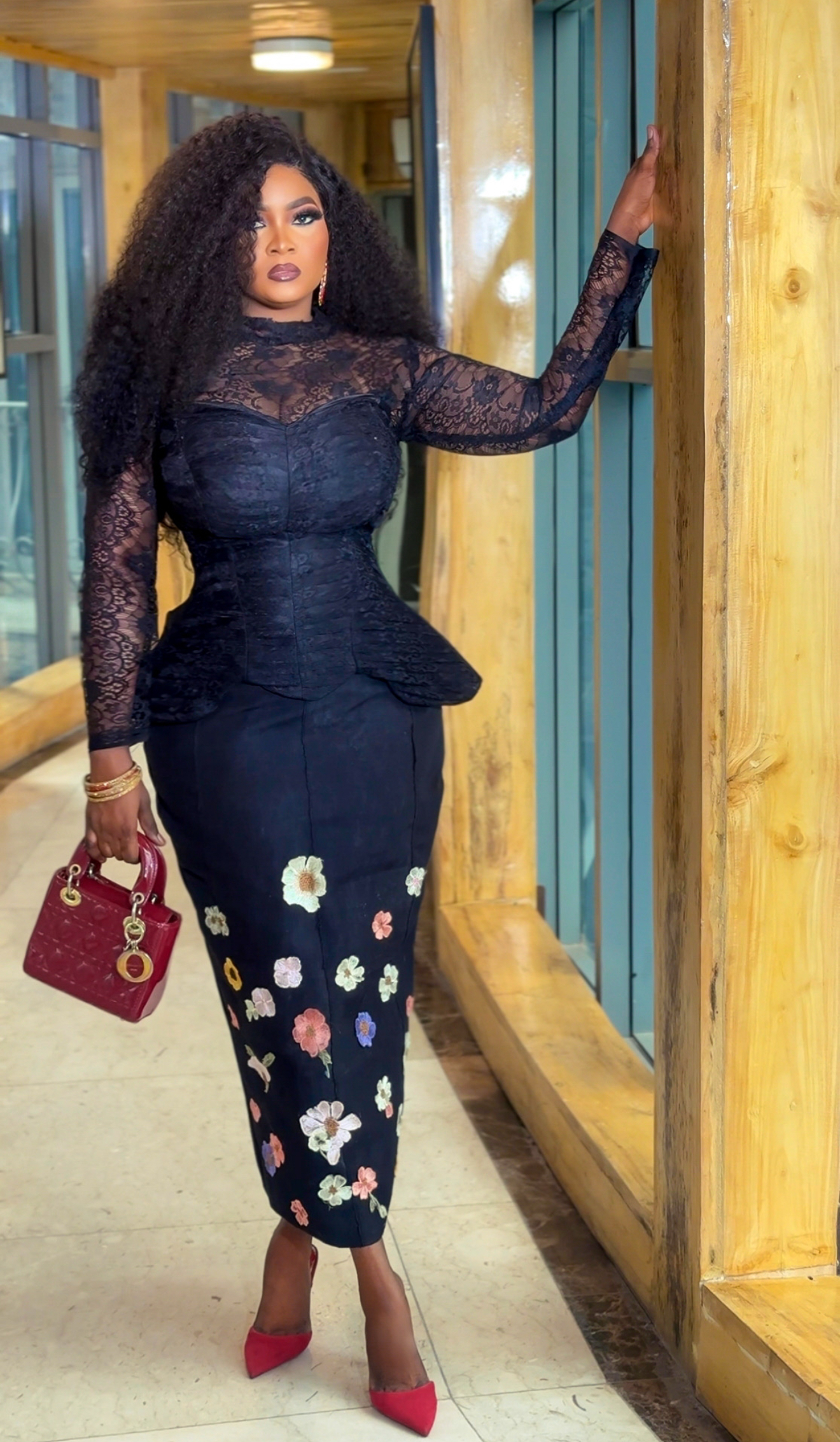 ANIKE CORSET  TOP AND BLOOM ASOOKE SKIRT SET 